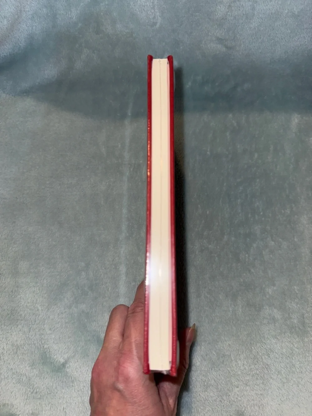 kate spade Red and Pink Hardcover Journal with 'm' Initial